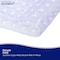 Kenney Mfg Microban Protected Bubble Bath Mat, 26.75in L x 14.5in W, Clear MB61164H - alternate 6